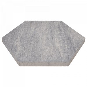 Piastrelle zeskant 60x60x4cm S.C. Grezzo A. van Elk BV